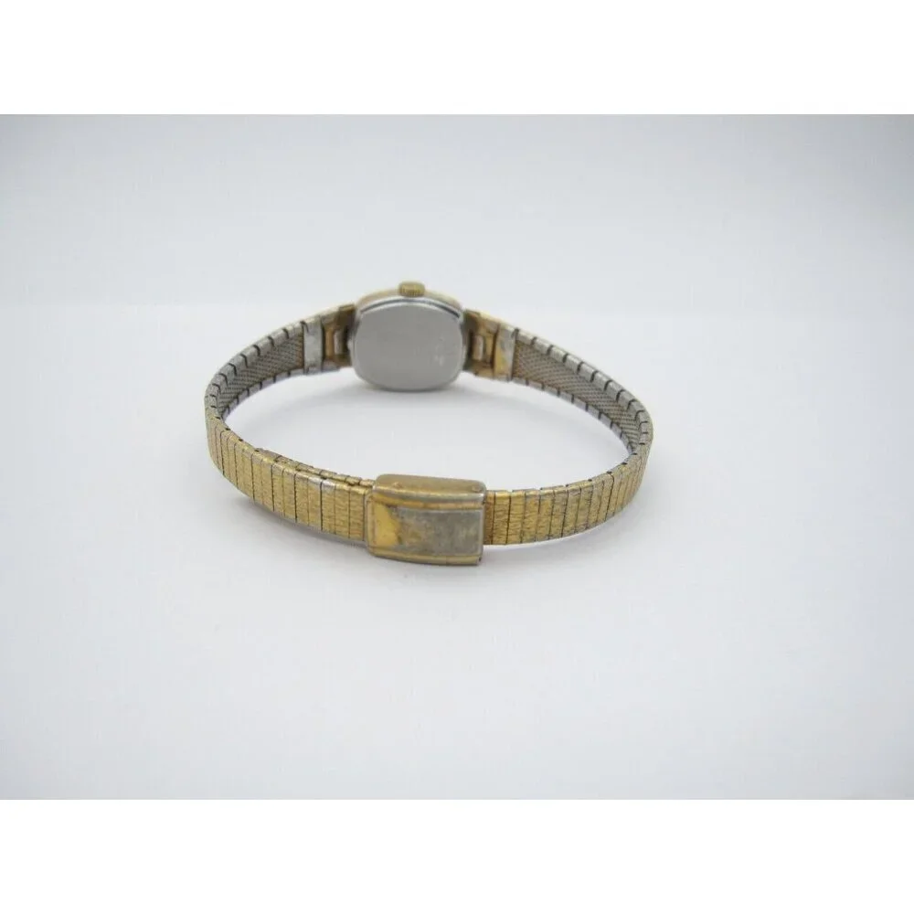 Women's Waltham Hand Wind Analog 18mm Dial Causal Round Watch (E146)